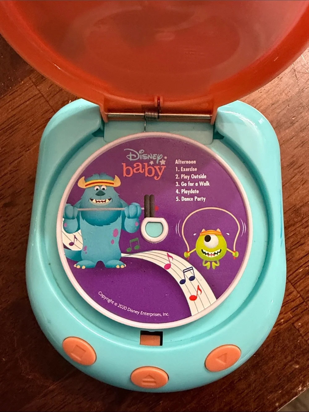Disney Baby Blue and Peach Musical Mickey & Minnie Flip Toy